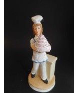 The Semder Collection Baker Figurine Figure Cake Woman 8&quot; - £11.55 GBP