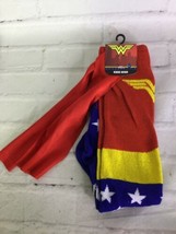 Bioworld DC Comics Wonder Woman Knee High Socks With Cape Womens Shoe Si... - £9.99 GBP