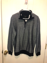 Banana Republic Mens Medium 1/4 Zip Pullover Sweater - $11.87