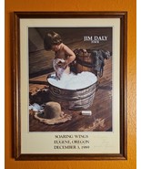Jim Daly-Saturday Night Fine Art Poster Hand Signed and Professionally F... - $255.83 CAD