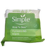 Simple Kind To Skin Facial Cleansing Wipes Removes Waterproof Mascara Be... - £3.93 GBP