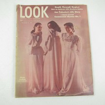 Vintage LOOK Magazine October 1947 Joe Palooka, J Edgar Hoover, Rosalind Russell - £19.80 GBP