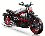 896PCS Motorcycle Building Blocks City Racing Car Model Vehicle Assembly... - $52.01