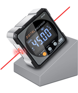 Precision Digital Angle Finder with Integrated Laser Guide - $33.14