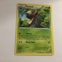 2016 Nuzleaf Pokemon Stage 1 Rare Card 10/114 - $2.69