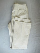 Dana Buchman Signature pants   Size 10 beige straight leg inseam 31&quot; flat front - £11.52 GBP