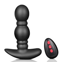 Anal Vibrator Inflatable Butt Plug - Remote Control Prostate Massager With Autom - £47.97 GBP