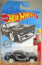 2019 Hot Wheels #164 HW Flames 2/10 68 MERCURY COUGAR Black Variant wWhiteSlotSP - £5.59 GBP