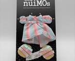 Disney nuiMOs Outfit Pastel Striped Dress With Strap Sandals - $22.26