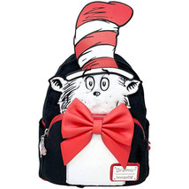 Dr Seuss Cat in the Hat Faux Fur Cosplay Backpack - £112.54 GBP