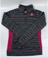 Iowa State 1/4 Zip Shirt Pullover Women’s Medium Colosseum Gray Red Trib... - $278.46 MXN