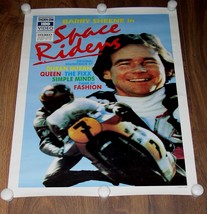 SPACE RIDERS PROMO POSTER VINTAGE THORN HBO VIDEO QUEEN DURAN DURAN THE ... - £23.69 GBP