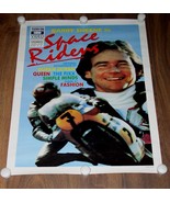 SPACE RIDERS PROMO POSTER VINTAGE THORN HBO VIDEO QUEEN DURAN DURAN THE ... - $567.66 MXN