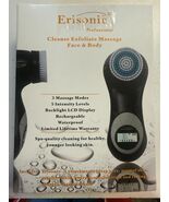 Erisonic Face Body Exfoliator Massager Rechargeable Multi-function Brush... - $25.65