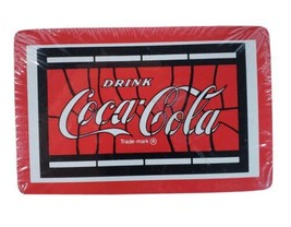 Playing Cards Coca Cola Logo Promo 54 Card Deck Sealed Red Black White USA - $11.68