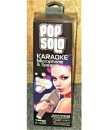 Tzumi Pop Solo Wireless Bluetooth Karaoke Microphone &amp; Speaker with Phon... - £13.10 GBP