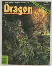 Dragon Magazine 144 TSR AD&amp;D Daniel Horne Fantasy Cover Art Has Poster &amp;... - $19.79