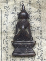 Perfect! Phra Ngan Khmer Ngang Statue Bucha Love Lucky Buddhist Thai Amu... - £31.26 GBP