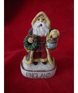 Gibson Collectible Santa&#39;s from around the Globe &quot;England&quot; - £6.17 GBP