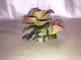 Capodimonte Rose E&amp;R Italy - £35.39 GBP