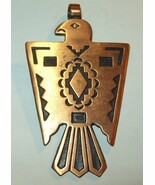 Solid Copper Eagle Pendant Vintage Fred Harvey Era Thunderbird 3&quot; x 2&quot; GUC - €15,51 EUR