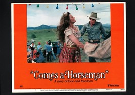 Comes A HORSEMAN-1978-LOBBY CARD-DRAMA-WESTERN-JANE FONDA-JAMES Caan Vf - £14.57 GBP