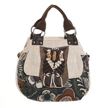 MOTAORA New Vintage Messenger Handbag Ladies Large Capacity Crossbody Tote Bags  - £42.98 GBP
