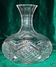 Vintage 1880&#39;s American Brilliant Cut Crystal Glass Water Wine Decanter - £100.16 GBP