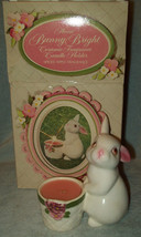 avon bunny bright 1980 candle apple spice candle new in orig box unused ... - $7.00