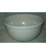 Fire King Oven Ware 8 1/4&quot; x 4 1/2&quot; White Beaded Mixing Bowl # 7 EUC - $9.00