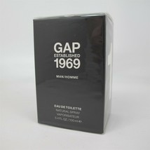 Gap Established 1969 Man By Gap 100 ml/ 3.4 Oz Eau De Toilette Spray Nib - £38.98 GBP