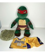 Lakers TMNT Raphael Los Angeles Build A Bear Plush Stuffed Animal Turtle... - £39.51 GBP