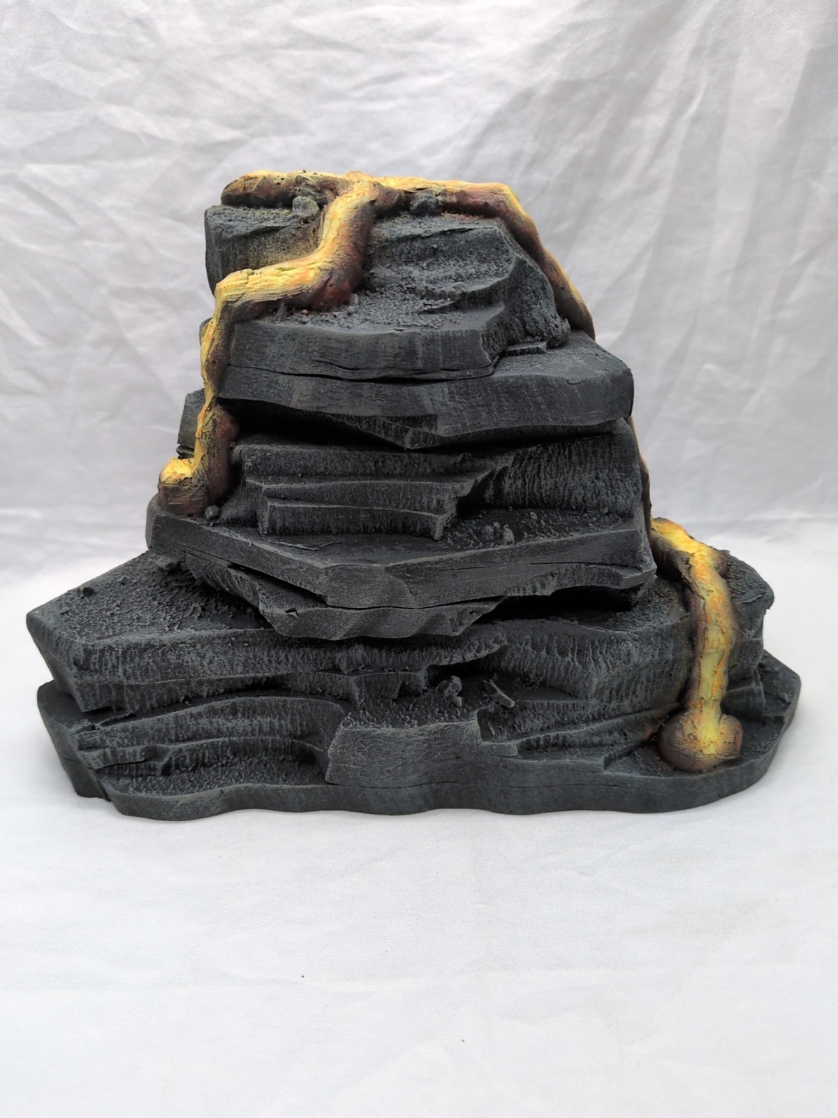 Volcanic Rock Styrofoam Wargaming Terrain Piece 9&quot; X 4&quot; X 6 1/2&quot;  - $39.59