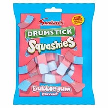 Swizzels Drumstick Squashies BUBBLEGUM flavor gummies 120g FREE SHIPPING - £6.97 GBP