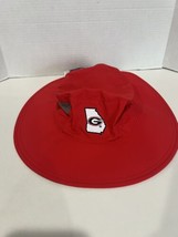Columbia Sportswear $35 Wide Brim Hat Bora Bora™ Booney Ii Georgia Bulldogs Nwt - £15.80 GBP