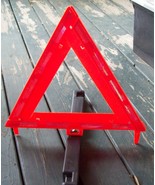 Warning Triangle Flare Kit 3 pc with case unused James King Co mod 1005 - $15.00