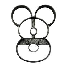 Mickey Mouse Themed Number Eight 8 Detailed Cookie Cutter Made In USA PR4568 - £3.16 GBP