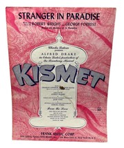 Stranger in Paradise Vintage Piano Sheet Music from Kismet Robert Wright... - £7.12 GBP