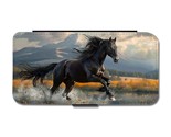 Black Horse iPhone PLUS Flip Wallet Case - £15.84 GBP