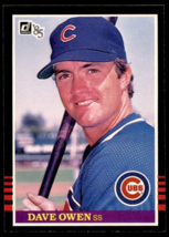 1985 Donruss #483 Dave Owen Chicago Cubs Baseball Card - £1.02 GBP