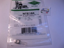 NTE184 Npn Silicon Transistor Nte ECG184 GE-57 SK3190 - Nos Qty 1 - $5.69