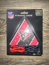 NFL NEW HOUSTON TEXANS AUTHENTIC PYRAMID GAME. NWT. L - £10.23 GBP