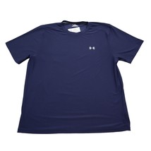 Under Armour Shirt Mens M Navy Blue Short Sleeve Crewneck Pullover Tee - £14.18 GBP