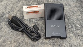 Sony MRW-G1 CFexpress Type B / XQD Memory Card Reader Black w/ USB-C Cable - $32.99