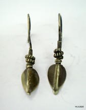 vintage earrings antique tribal old silver earrings gypsy earrings jewellery - £48.28 GBP