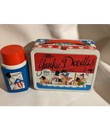 Vintage Yankee Doodles Boîte à Lunch Et 8 OZ Thermos Ensemble Métal La T... - $101.10 CAD
