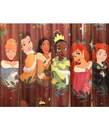 1 Roll Disney Princess Christmas Gift Wrapping Paper 70 sq ft Total - £6.29 GBP