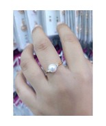 Genuine Lombok Indonesian pearl ring, certified super quality - $91.00