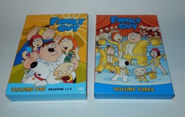 Family Guy - Volume 1: Seasons 1 &amp; 2 (DVD, 2009, 4-Disc Set) &amp; Volume 3 (3 Disc) - £8.28 GBP