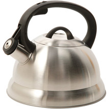 Mr. Coffee Flintshire 1.75 Qt. Stainless Steel Whistling Tea Kettle - £28.58 GBP